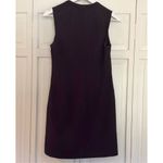 J.Crew ruffled vneck shift pullover black dress 2 Photo 4