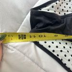 Nass Womens 14 Black Floral Bikini Bottom Bathing Suit White Black Vintage 90s Photo 2