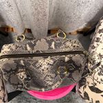Cynthia Rowley  Snake Print Shoulder Bag with Gold Accents Photo 7