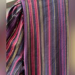 Marine layer Jamie Banded Collar Top in Lurex Multi Stripe. SIZE XS Photo 6