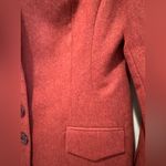 Avery Oliver vintage oversized wool cashmere blend with silk lining sz8 Red Size 8 Photo 10
