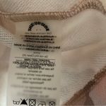 Anthropologie  x The Upside Alena Drawstring Crew Sweatshirt Neutral & Pink NEW Photo 4