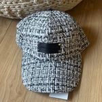Karl Lagerfeld  Monochrome Tweed Cap Photo 0