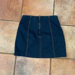 Free People denim stretchy mini skirt Photo 2