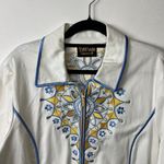 Bob Mackie  wearable art‎ embroidered zip up jacket women’s size XL Photo 2