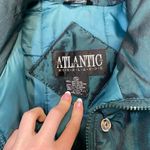 Vintage Puffer Jacket with Floral Detail Green Size 18 Photo 1