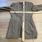 Giorgio Armani  Women’s Plaid Houndstooth Italian Wool Blazer Size 42 Photo 3