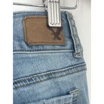 American Eagle Artist Flare Super Stretch Jeans Size 6 Short Blue Denim Q0005 Photo 7