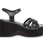 Steve Madden Black Platform Sandals, Size 11M New w/o Box Photo 0