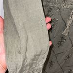 Naqui New York Womens Embellished Long Sleeve Fit & Flare Maxi Dress Green Large Photo 4