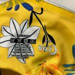 Zyia  Yellow Floral Light N Tight Hi Rise Mesh Leggings Pants Size Small 6-8 Photo 7