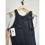 Theory  X Back Midi Dress Size 8 Black Fluid Ottoman Womens NWT MSRP $375 Photo 7