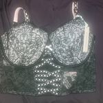 Victoria's Secret Victoria secret DREAM ANGELS corset  Lightly-Lined Heritage Ribbon Slot Bra Top Photo 6