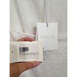 Posse Alice linen mini dress ivory size Large Sleeveless Square Neck NEW‎ $280 White Photo 4