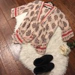 Floral Patterned Women's Cardigan Pink Photo 2