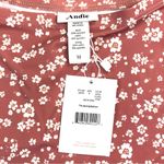 ANDIE Swim Sarong Sz M Floral Rose Cottagecore Preppy Boho Chick Romantic NWT Photo 9