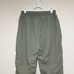 Wilo The Label Green Nylon Track Joggers Parachute Pants XS Photo 2