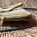 Fossil  Preston Woven Straw and Leather Shopper Shoulder Bag Photo 3