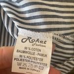 Original Navy Style‎ striped button down Pearl size L made in Croatia Blue Size L Photo 4