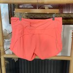 Lululemon  Speed Up 4” Inseam Lined Athletic Shorts Pink/Orange/Coral - Sz 10 🧡🎀 Photo 3