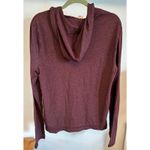 Hollister  Full Zip Hoodie Women's Size Medium Burgundy Casual Lightweight Jacket Photo 1