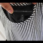 White House | Black Market | Gingham Peplum Blouse Photo 8