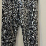 Anthropologie Porridge Pascaline Crisp Silver Sequined Fully Lined Pants S Photo 0