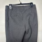 Ann Taylor LOFT Women’s Gray Dress Pants Size 6 Career Work Office Slacks Straight Leg Photo 8