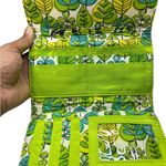 Vera Bradley  Women’s Floral Quilted Wallet - Green and Yellow - Limes Up Photo 1