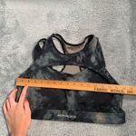 Alphalete Black and Gray Tie-Dye Sports Bra Photo 6