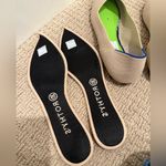 Rothy's ROTHY’S The Point II Flats in Ecru size 10.5 Tortoise Shell Sole Photo 7