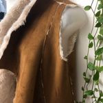 vest female fur faux fur faux leather size:S Photo 4