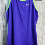 Nike  Pro Purple and‎ Green Tank Top Photo 0
