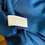 Shadowline Medium Satin Nightgown House Coat Robe Blue Long Floral Embroidered u Size undefined Photo 5