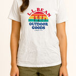 L.L. Bean Size Medium White Sweat Photo 0