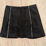 Luella Bartley Mini Skirt Womens‎ 7 Black Zippers A Line NEW Grunge Punk Emo Size undefined Photo 2