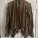 ZARA Olive faux leather jacket Photo 5