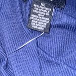 Hot Kiss Blue Crop Ruched Blouse Short Sleeve Photo 2