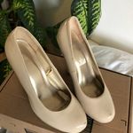 Forever 21 Nude Come Block Heel Glossy Heels Photo 1
