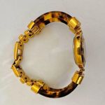 Avon faux tortoise vintage watch/ bracelet. Brown Photo 2