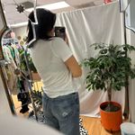 Anthropologie NWT Maeve Postcard Graphic T-Shirt White Size XS Photo 5