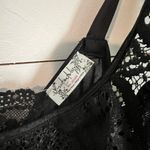 Free People Black Lace Body Suit Photo 6