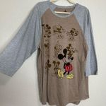 Disney  Mickey Mouse Women's 3/4 Sleeves Crewneck Tee, Size 2XL Photo 3