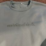 Overstimulated sweatshirt Blue Size M Photo 1