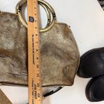 Patricia Nash  Metallic Crossbody Top Handle Shopper Purse Bag Like New Photo 13