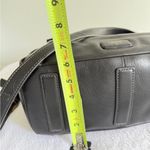 Fossil Vintage  Emerson Medium Satchel Tote, Crossbody Bag Soft  Black Leather. Photo 8