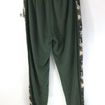 Nicole Miller Sport Womens Jogger Sweatpants Camouflage Green Pockets Size S Photo 1