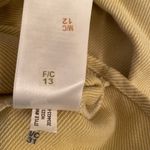 Madewell  Flannel Cargo Button Up Shirt Soft Pale Butter Yellow Size M Photo 7