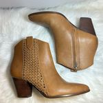 Frye  Reed Woven Western Bootie Ankle Boot Size 10 Photo 6