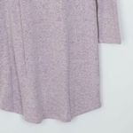 Soma Womens CozyLuxe Long Sleeve Sleepshirt Size XS Lace Trim Lounge Feminine Pink Photo 2